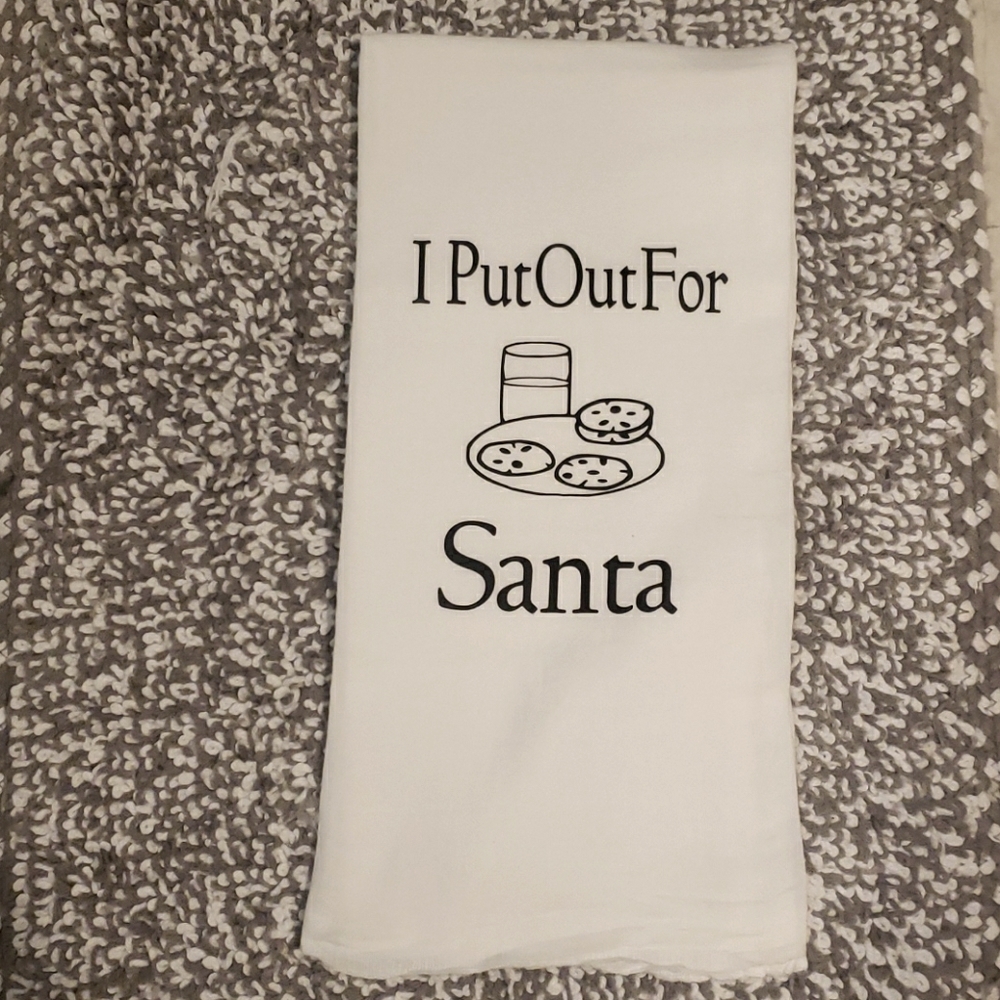 Handmade Christmas Hand Towel